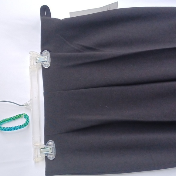 NWT Womens Petite Size 6P Coldwater Creek Black Straight Leg Dress Pants - Picture 2 of 9